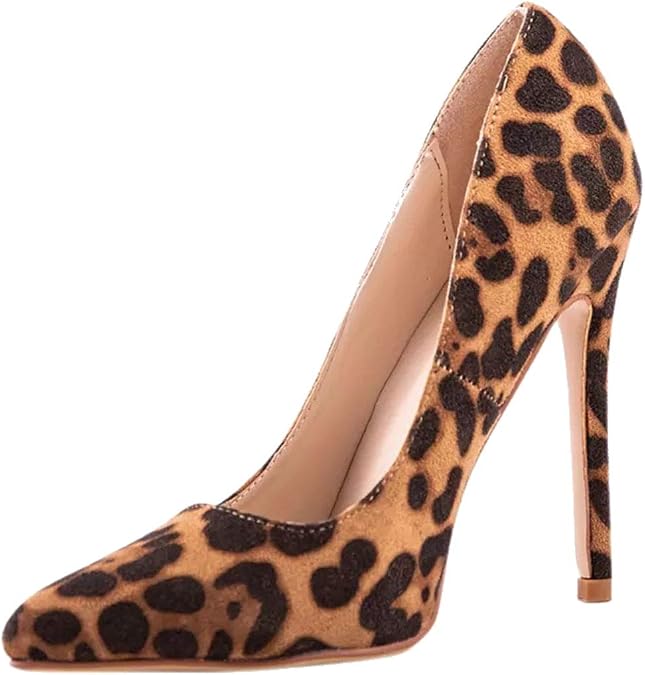 FERUCCI Leopard Print high Heels Pump