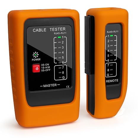 Brileine Network Cable Tester and Ethernet Tester with POE Detection
