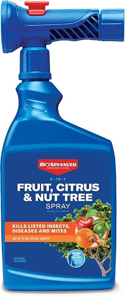 BioAdvanced 3-in-1 Fruit, Citrus, and Nut Tree Spray - 32 oz Bottle