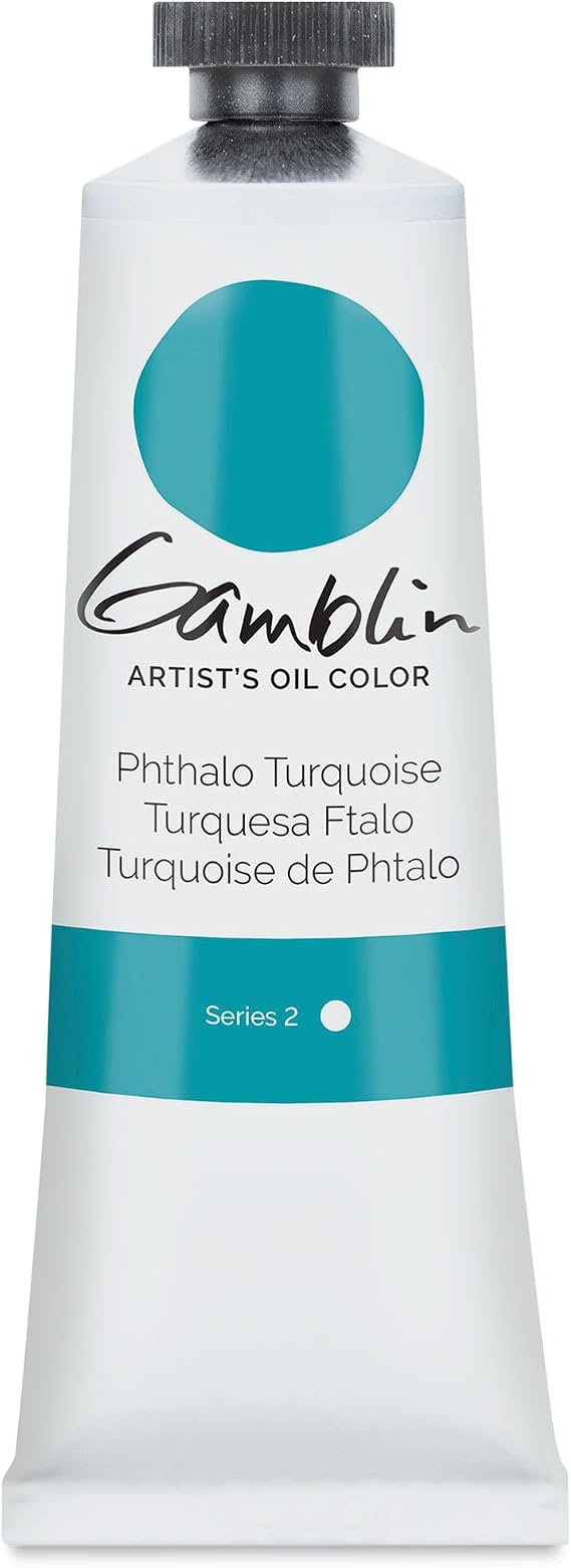 Gamblin Artist Oil 37Ml Phthalo Turquoise