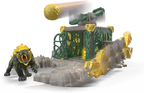 Schleich Eldrador - 51Pc Jungle Stronghold Playset - Kids Ages 7+ | 42809