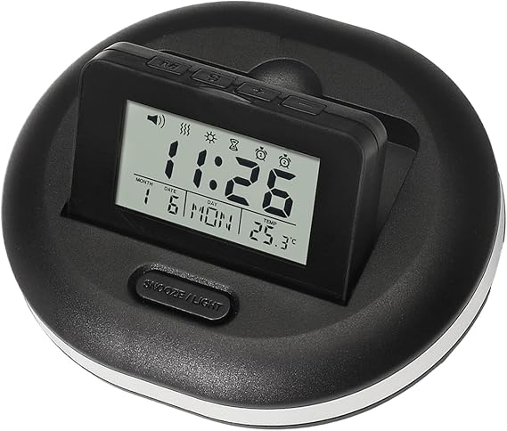 Bed Shaker Alarm Clock - Powerful Vibrating Clock, Led Digital Wakes Up, Strong Vibration Function with 3 Modes | Ideal for Heavy Sleepers Kids Elderly Hearing Impaired Adults Student