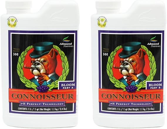Advanced Nutrients Ph Perfect Connoisseur Bloom Part A+B Soil Amendments, 1 L