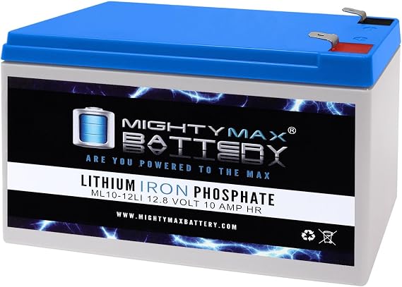 Mighty Max Battery 12V 10AH Lithium Replacement Battery for Shaoxing Huitong 6-DW-12