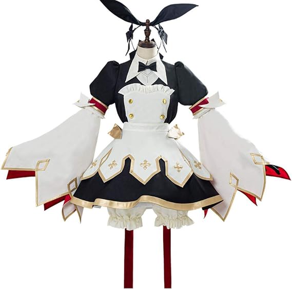 Poetic Walk Cosplay Womens Suit Lolita Cosplay Costume Combat Maid Dress Halloween Outfit