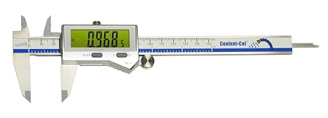 iGaging Digital Caliper IP67 Coolant/Water/Dust Proof 0-6"/0.0005" Coolant-Cal (100-800-06)