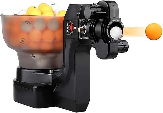 Automatic Ping Pong Ball Machine Ping Pong Set Table Tennis Robot Smart Ping Pong Trainer Multi rotation Multi drop