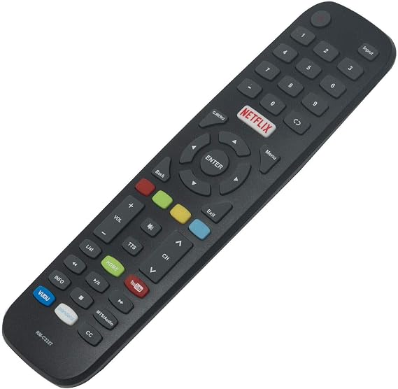 New RM-C3327 Remote Control Replacement for JVC Smart TV