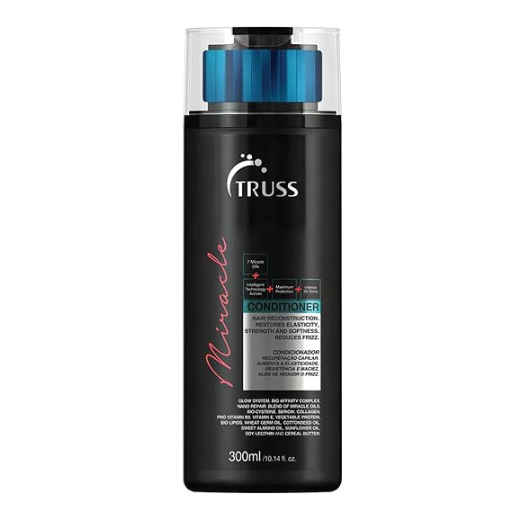 TRUSS Miracle Hair Conditioner, Professional Strength, Bond Repair, 10.14 oz