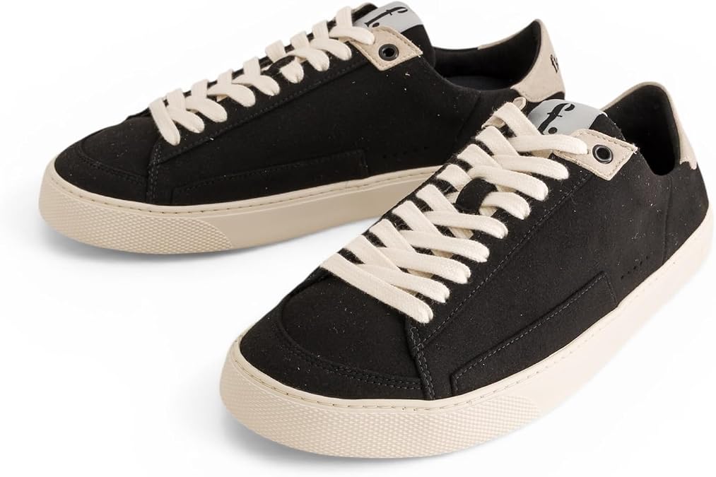 Peach Barefoot Sneakers 80s Retro Style Unisex Minimalist Shoes Natural Foot Shape Design Zero-Drop Flexible Sole Lightweight Comfort