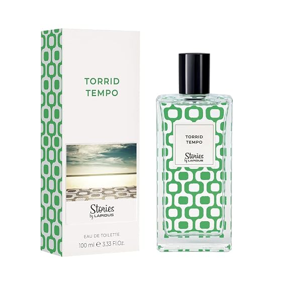 Torrid Tempo by Ted Lapidus for Men - 3.33 oz EDT Spray