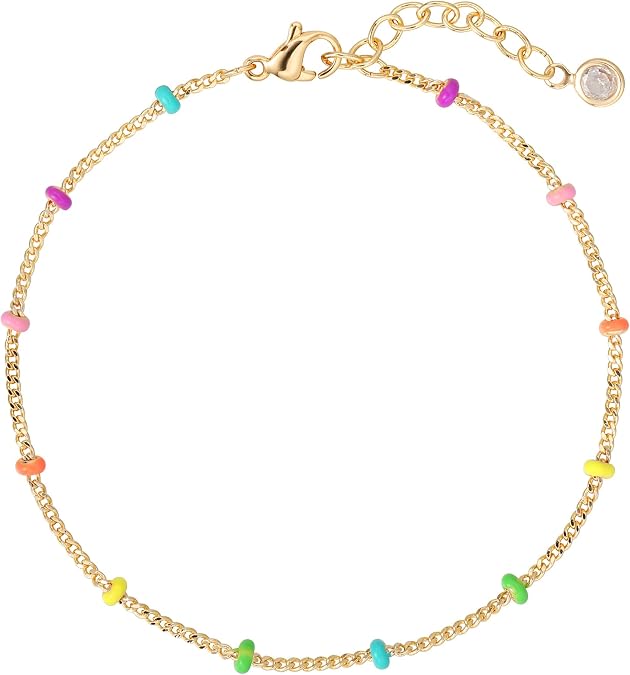 MTMY Gold Chain Bracelet for Women, 14K Gold Plated