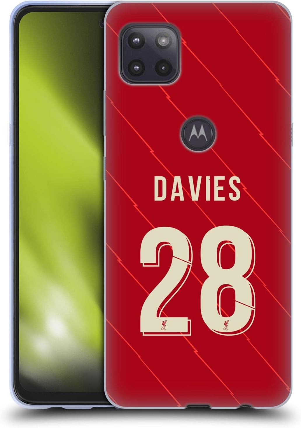 Head Case Designs Officially Licensed Liverpool Football Club Ben Davies 202122 Players Home Kit Group 2 Soft Gel Case Compatible with Motorola Moto G 5G