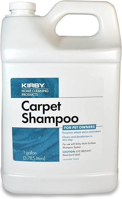 Kirby 237507 Carpet Cleaning Solution Deep Cleaning Formula for Carpet Machines (128 Fl Oz)
