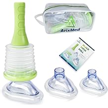Choking Rescue Device, Portable Airway Suction Device for Children and Adults, First Aid Kit for Kids and Adults - Travel Kit