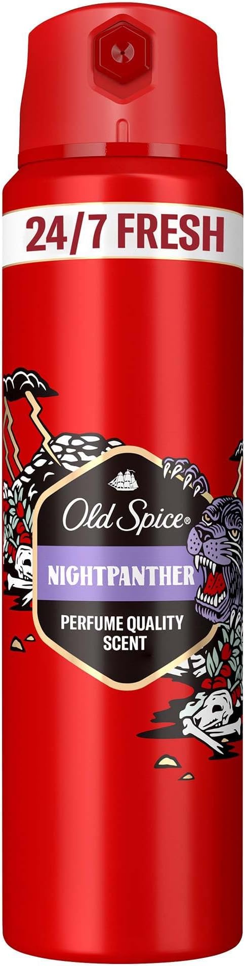 Old Spice Night Panther Erkek Sprey Vücut Deodorantı 150 ml