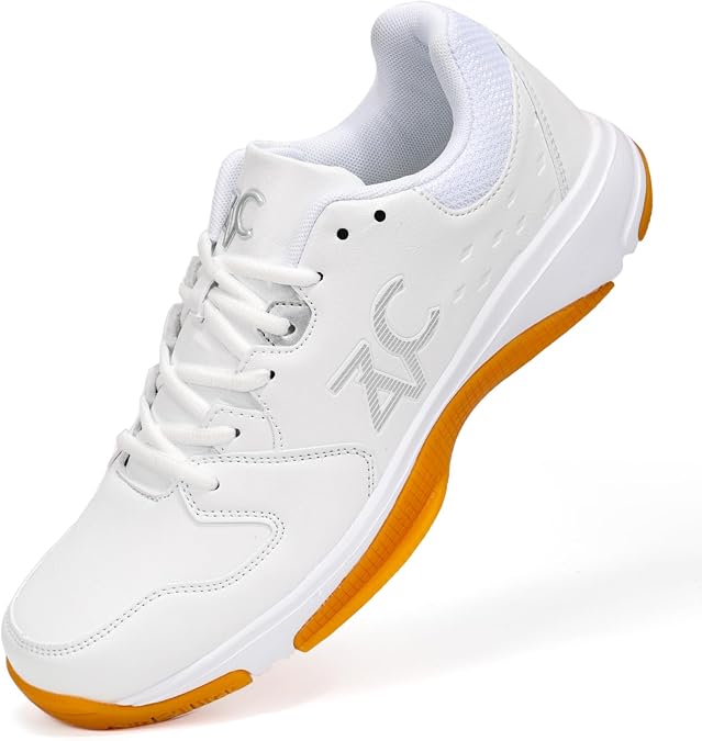 ZVC Pickleball Shoes Men Tennis Shoes Sneakers for All Court Racquetball Athletic Shoes for Badminton Squash Sport