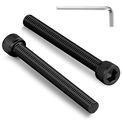60pcs M3 x 60mm Hex Socket Head Cap Screws Bolts, 12.9 Grade Alloy Steel, Black Oxide Finish, Allen Socket Drive, Full Threads,with Hex Spanner
