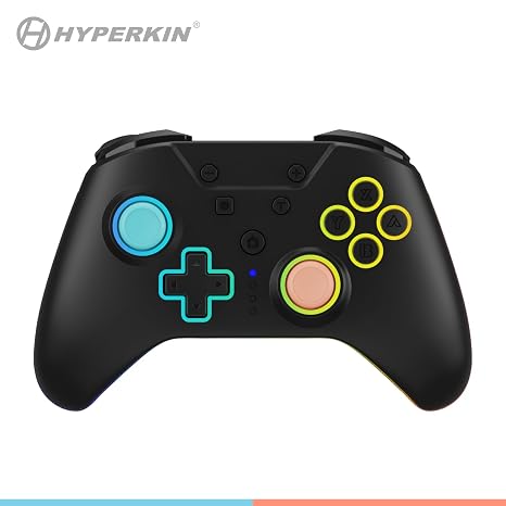 Armor 3 - NuRival Wireless Pro Controller for Nintendo Switch 2 / OLED/Switch Hall Effect Joysticks, Anti-Stick Drift, Pulse Feedback, Gyro Motion Controls, Remappable Buttons