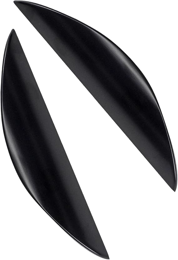 2 Pcs Hole Centers 1.25 Inch(32mm) Kitchen Drawer Handle Door Cabinet Pulls Zinc Alloy Handle Modern Black Brushed Brass Hardware for Wardrobe Bathroom Dresser (32mm Black)