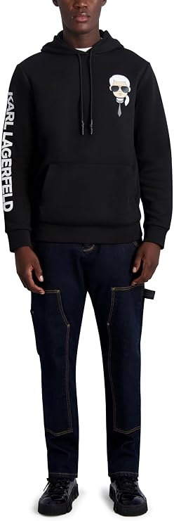 KARL LAGERFELD Men's Karl Character Hoodie