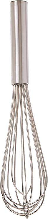 Winco 12" French Stainless Steel Whip
