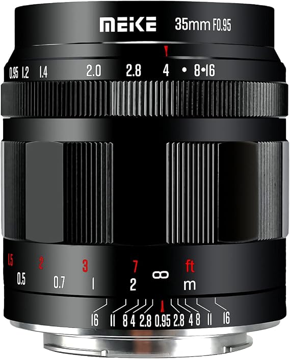 Meike 35mm f0.95 Large Aperture MF APS-C Lens for Nikon Z Mount Cameras