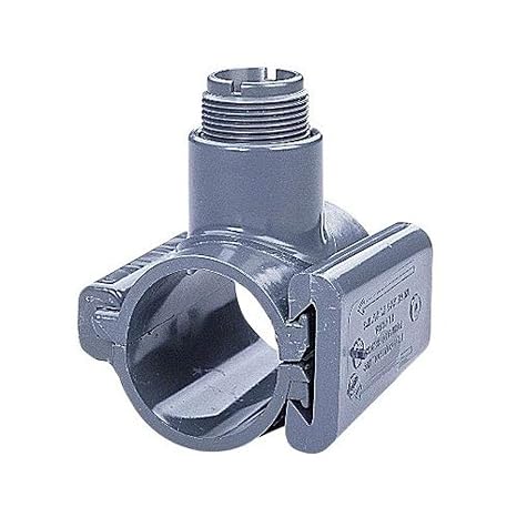 PV8S030 PVC Clamp-On Saddle, 3"