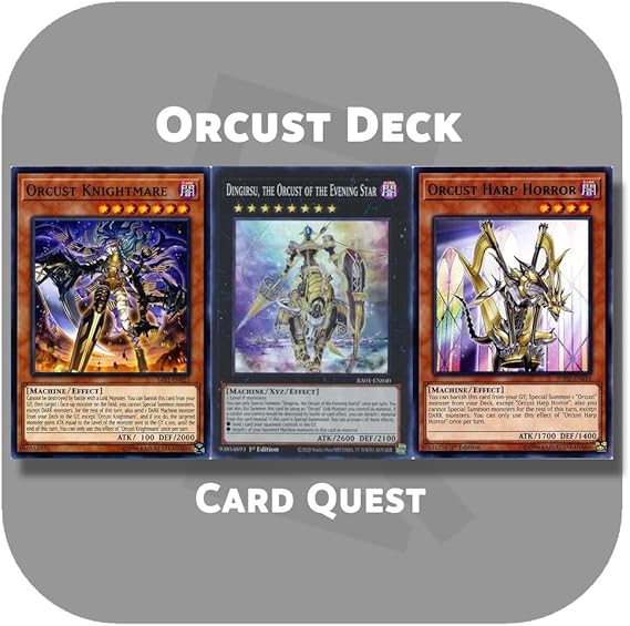 Complete Custom Deck for Yu-Gi-Oh! - Orcust & World Legacy Link Deck