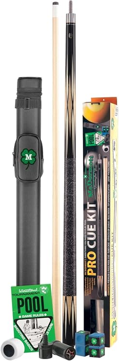McDermott Pro Pool Cue Kit with Free Hard Case