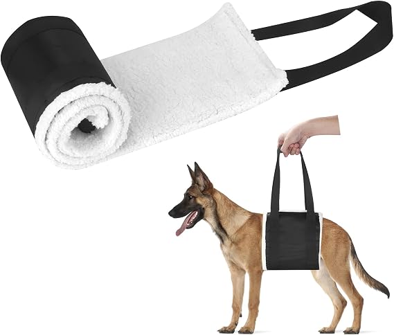 Soft Support Harness Lifting Sling Front Rear Leg Support