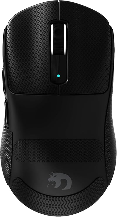 MAMBASNAKE M3 39g Ultra-Lightweight Wireless Gaming Mouse, Black&Tape