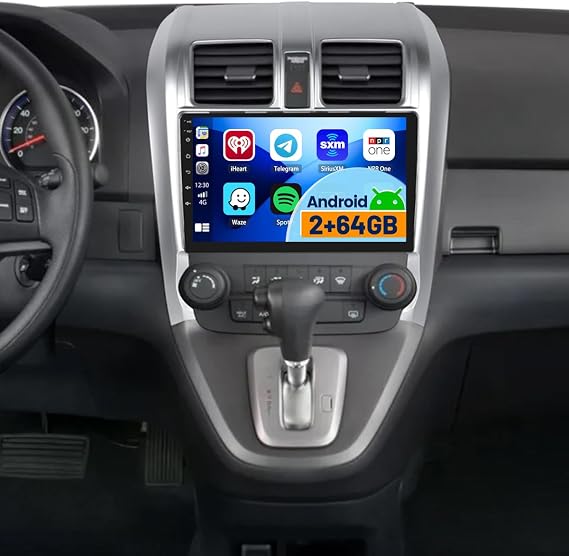 2+64GB Android 15 Car Stereo for Honda CRV 2007-2011