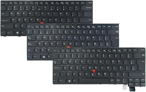 US UK Portugal Spain Brazil French Korean Russia Keyboard , Compatible for Lenovo ,T460S 00PA452 00PA482 00PA411 00PA493 SN20H42323 SN20H42405(Freach)