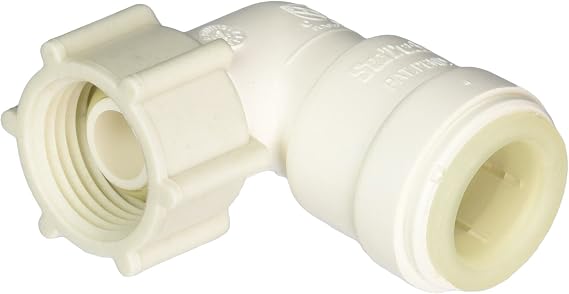 AQUALOCK SEA TECH 135201008 1/2" CTS x 1/2" NPS Elbow Female,White
