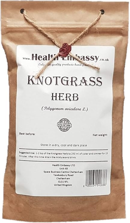 Health Embassy Knotgrass Herb | Polygonum Aviculare L | Herbal Tea (50g)
