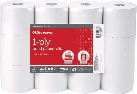 Office Depot Add Roll, 2-1/4" x 150"