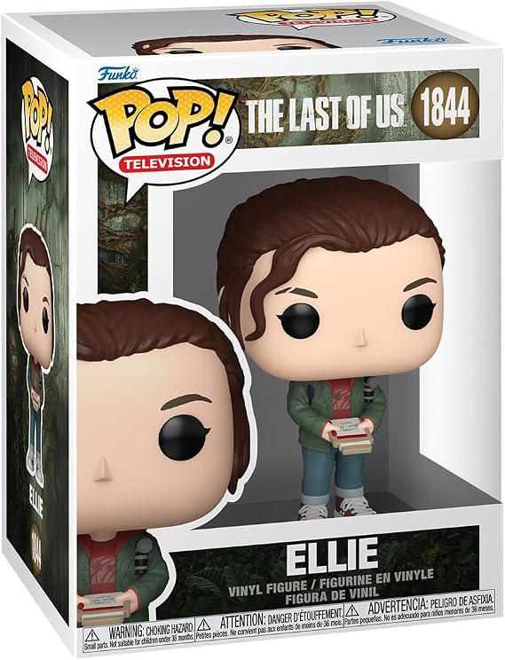 Funko Pop! Television: The Last of Us - Ellie - Koleksiyon Vinil Figür - Hediye Fikri - Resmi Ürün - Çocuklar ve Yetişkinler için Oyuncaklar - TV Hayranları - Koleksiyonerler ve Teşhir için Model | Resmi Ürün - Raf Teşhir için Koleksiyonluk Vinil Heykelcik - Hayranlar ve Koleksiyoncular için Doğum Günü Hediyesi Fikri