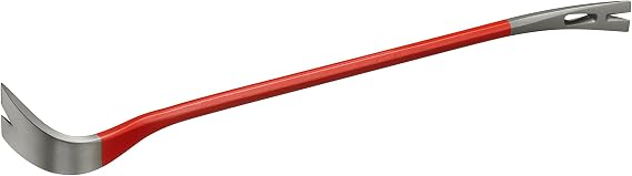 Hultafors 824021 109 TD/25 Steel Wrecking Bar - Silver/Red