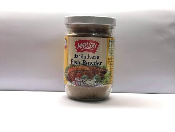 Maesri Fish Powder 3.17oz90g Product of Thailand