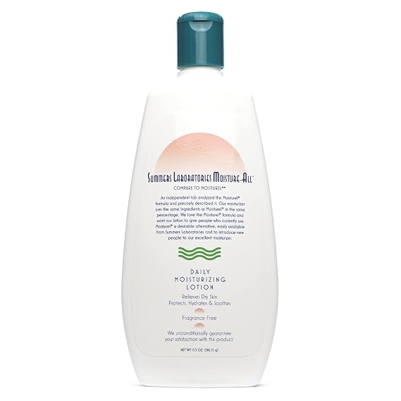 Summers Laboratories Moisture-All Lotion, Dry Skin, Sensitive Skin, Moisturel Alternative