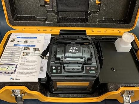 Fujikura 90S+ Core Alignment Single Fusion Splicer Splicing Time 7 sec Heat time with CT50 Fiber Cleaver