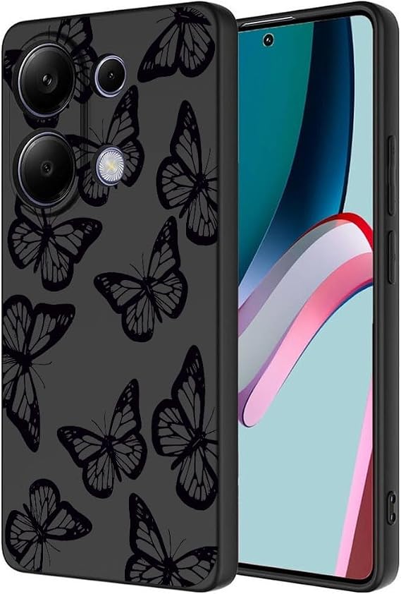 CepteCepnet İnfinix Note 30 İle Uyumlu Premier Kalite Özel Üretim High Kalite Baskılı Silikon Telefon Kılıfı BC 4