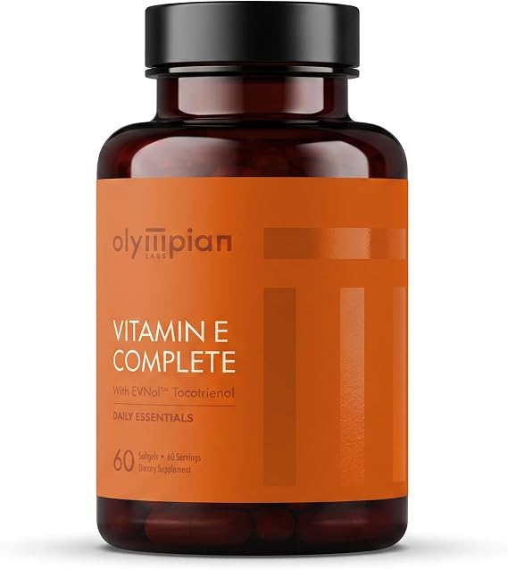 Olympian Labs Tocomin Tocotrienol Vitamin E Complete, 60 Softgels