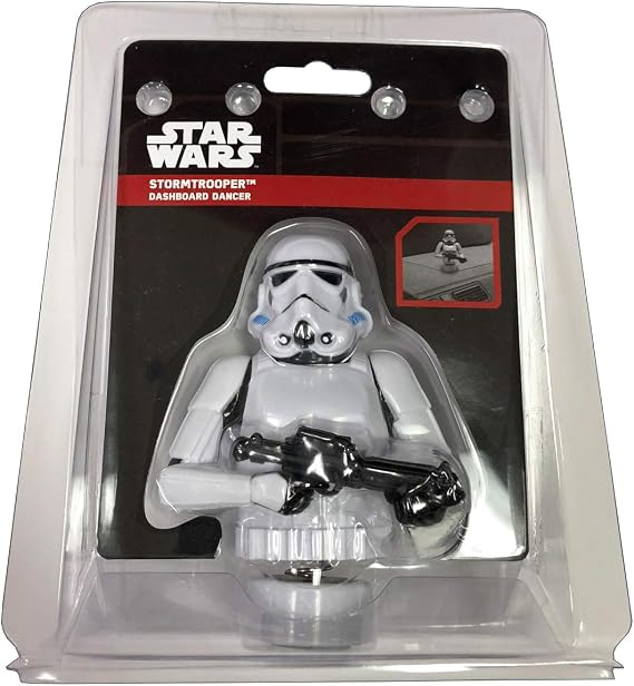 Chroma 48027 White Stormtrooper Dashboard Auto Ornament