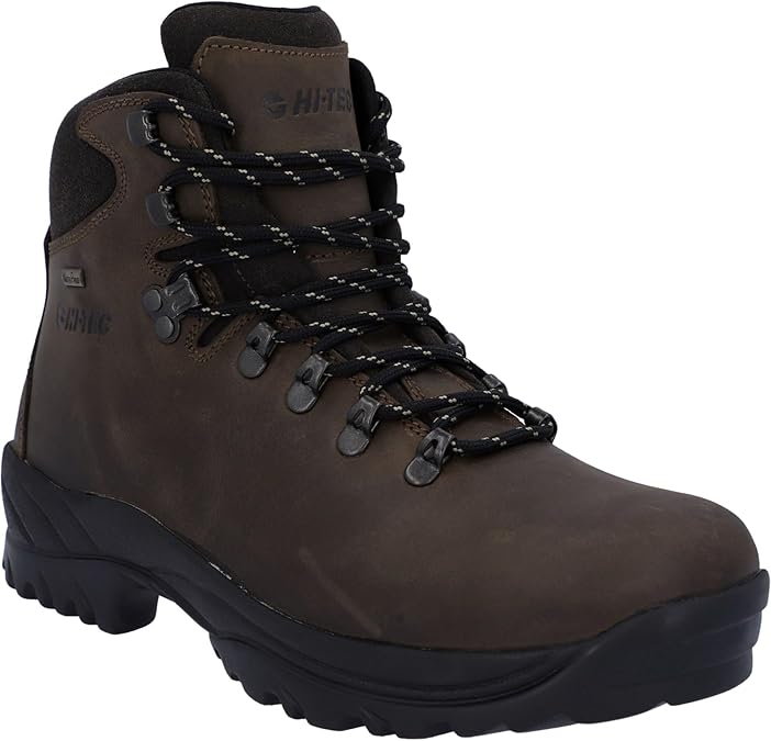 Hi-Tec Mens Ravine Grain Leather Ankle Boots