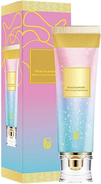 Niacinamide Toothpaste, Niacinamide Whitening Toothpaste, Tooth Paste for Sensitive Teeth, Remove Tooth Stains