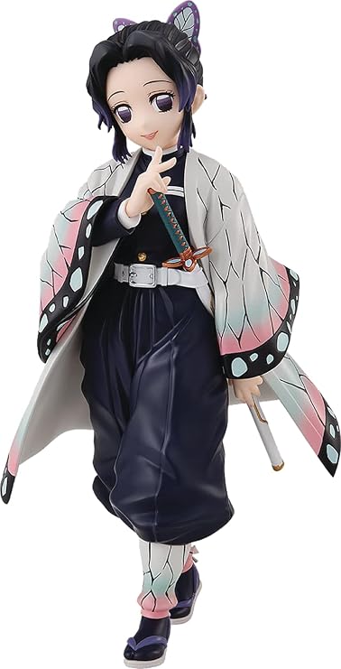 Good Smile Demon Slayer: Kimetsu no Yaiba: Shinobu Kocho Pop Up Parade PVC Figure, Multicolor