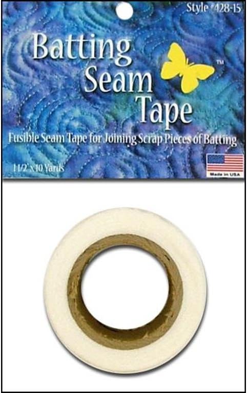 Bosal Seam Pkg Batting Fusible Tape 1.5 x10yd, x 10yd BSL428-15