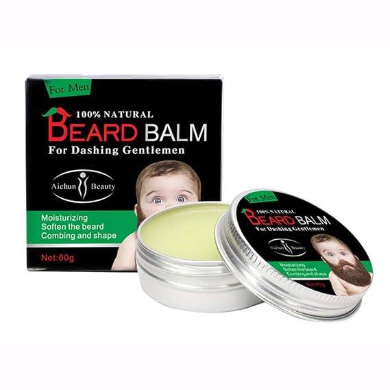 AICHUN BEAUTY Men Beard Care Moisturizing Growth Wax Balm 60g